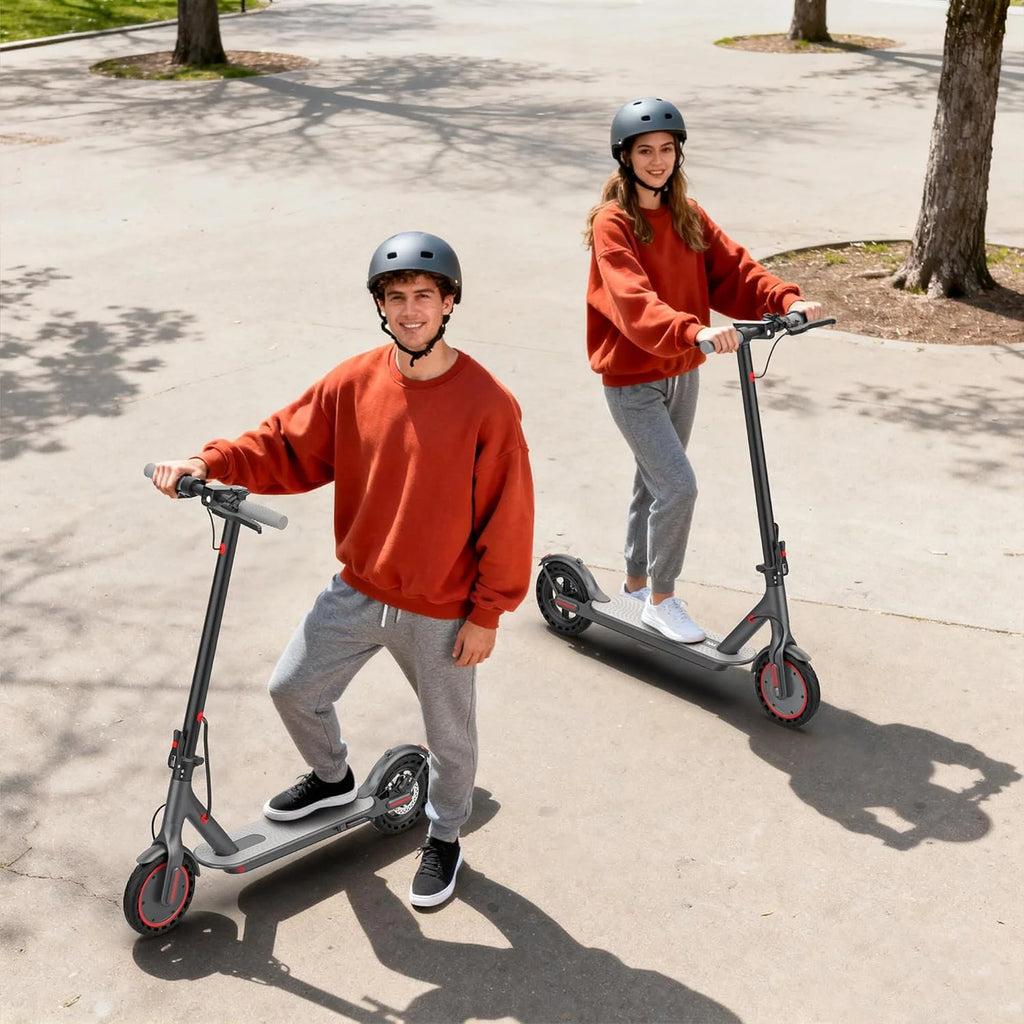 AOVOPRO ES80 350W Electric Scooter 10.5Ah 19mph Max Speed Smart APP Control 21miles Max Range Foldable E-Scooter for Adult