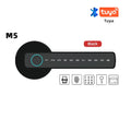 HTMCKM5 Smart Fingerprint Door Lock - Digital Electronic Lock with Password Key IC Card Tuya BLE Smartlife APP Unlock