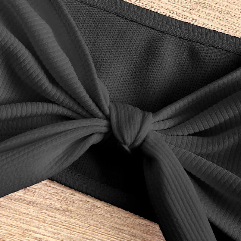 Summer Fashion Women Swimming Low Waist Bikini Bottoms Panties Ladies Sexy Bikini Bandage Shorts Bottom Swimsuit