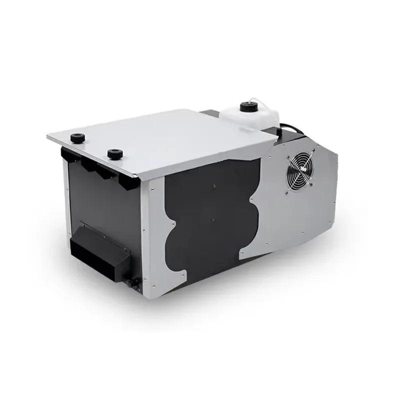 1500W Small Ground Stage Fog Smoke Machine with LED Light Source and RGBW Emission Remote Control Low Flying Effect