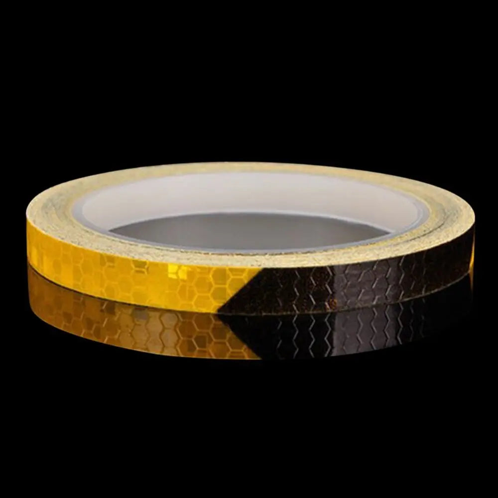 Safety Motorcycle Reflective Film Reflective Stickers Bicycle Wheel Decor Tape For Cycling Bike Reflective Tape Warning Strip
