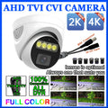 Plug And Play Smart Dome Camera 4K Ultra HD 5MP 4MP 1080P CVBS/TVI/CVI AHD 4in1 Full Color Luminous H.265+ WDR Indoor CCTV