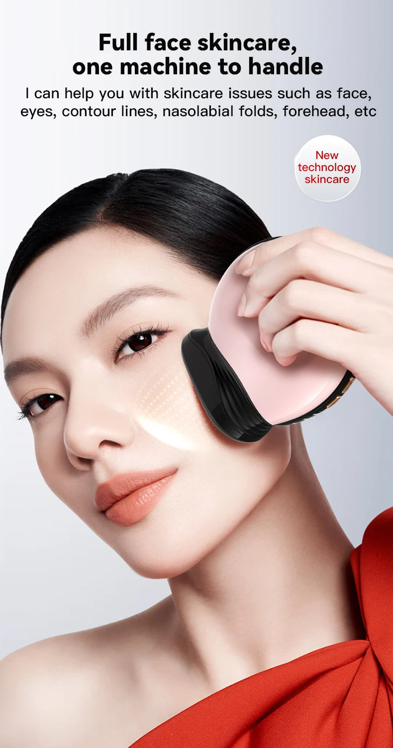 Beauty and Skincare Tools, Home Beauty equipment, Vibrating Hot Compress and Skincare Massage equipment, Christmas Gifts