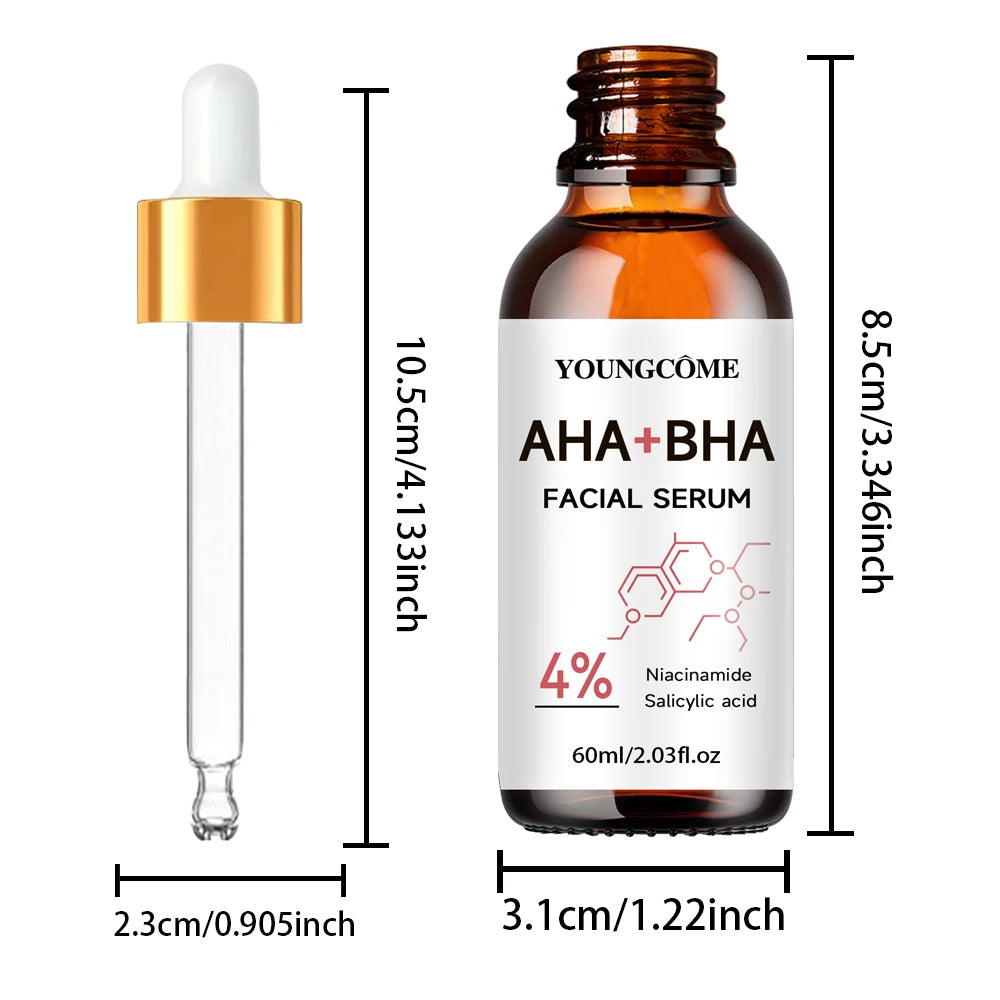 Salicylic Acid Facial Serum Firming Even Skin Tone,unclogs Pores oil Control Lightening Fine Lines Fast Absorption Face Care ﻿