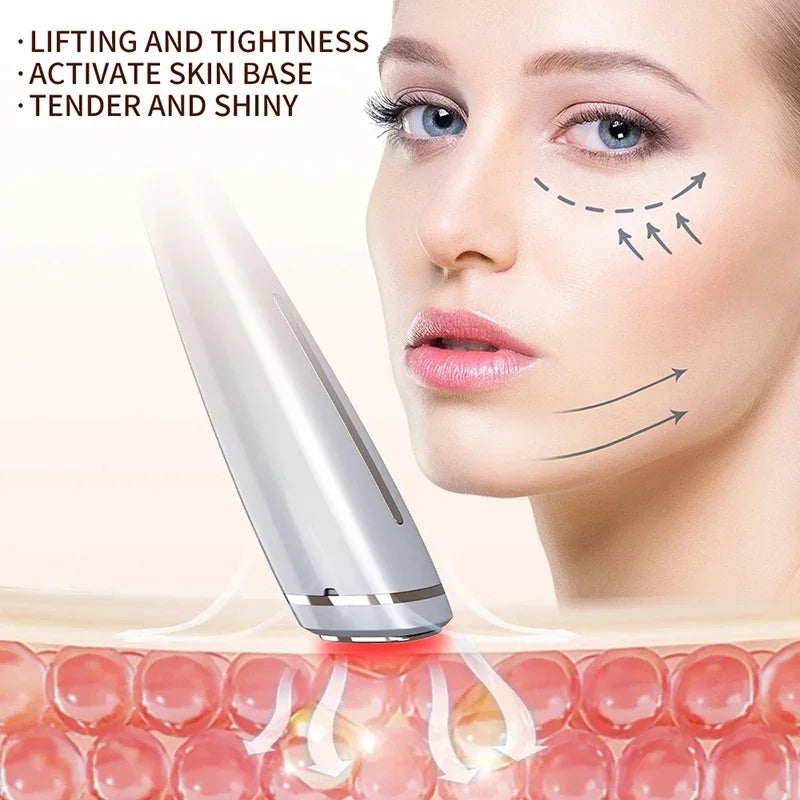 Home Beauty Instrument High Frequency Lifting Machine RF Face Massager Skin Care Tool for HIUFU Facial Lifting and Eye Tightenin