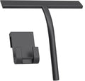 Matte Black Silicone Squeegee Streak Free Cleaning Shower Squeegee for Glass Bathroom Shower Doors Mirrors Tiles Car Windows