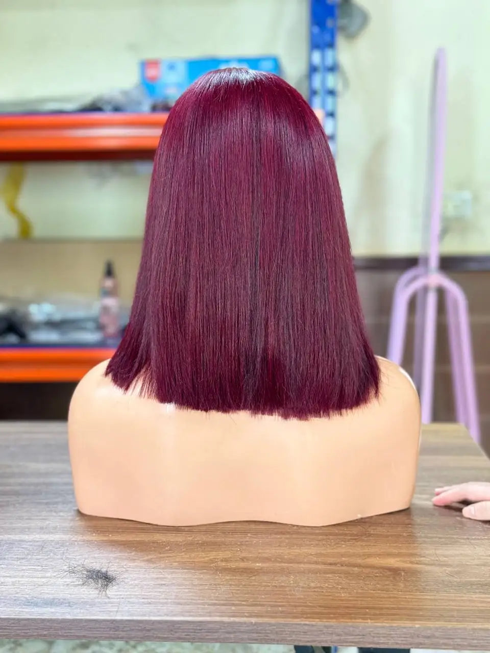 Wholesale 12A Grade Vietnamese Human Hair Bone Straight HD Lace Closure Wigs ,200% Density 2x6 Super Double Drawn Kim K Bob Wig