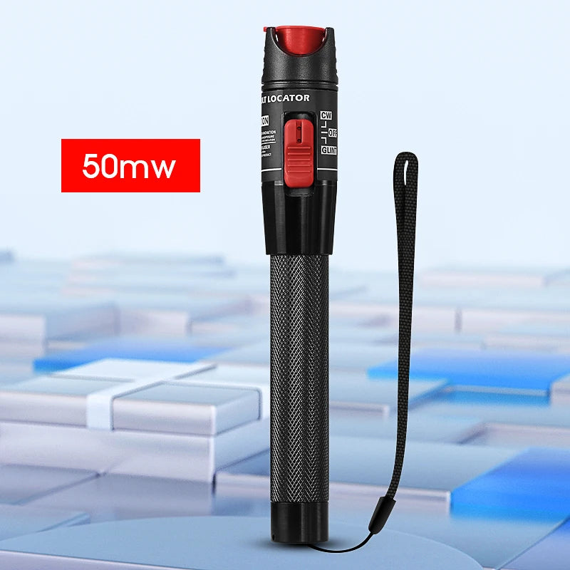 Visual Fault Locator 1/10/20/30/50/60/80MW Fiber Optic Cable Tester Tool FTTH Optical Fiber Tester SC/FC/ST 2.5mm Interface VFL