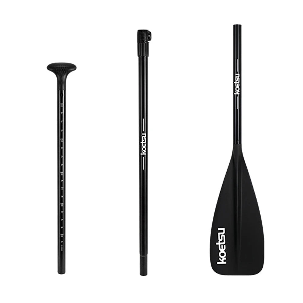 Adjustable SUP Paddle Aluminum Alloy Stand Up Paddle Board Paddle Portable Retractable Paddle Single and Double-ended Paddles
