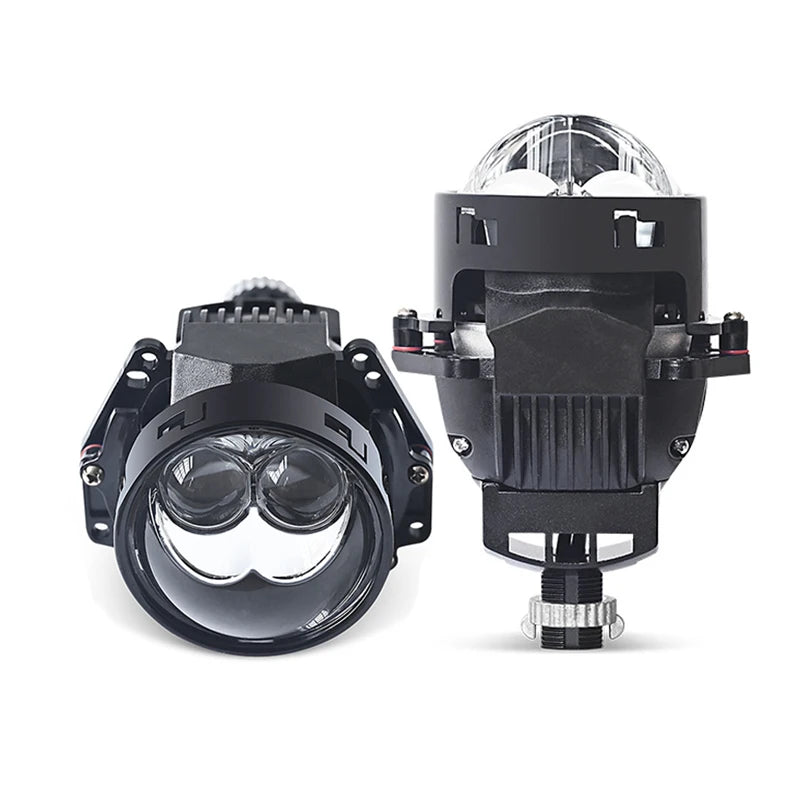 140W 3.0 Inch Dual Hyperboloid Bi LED Projector Lens 35000LM for Hella 3R H4 H7 9005/9006 Car Upgrade Accessories Retrofit