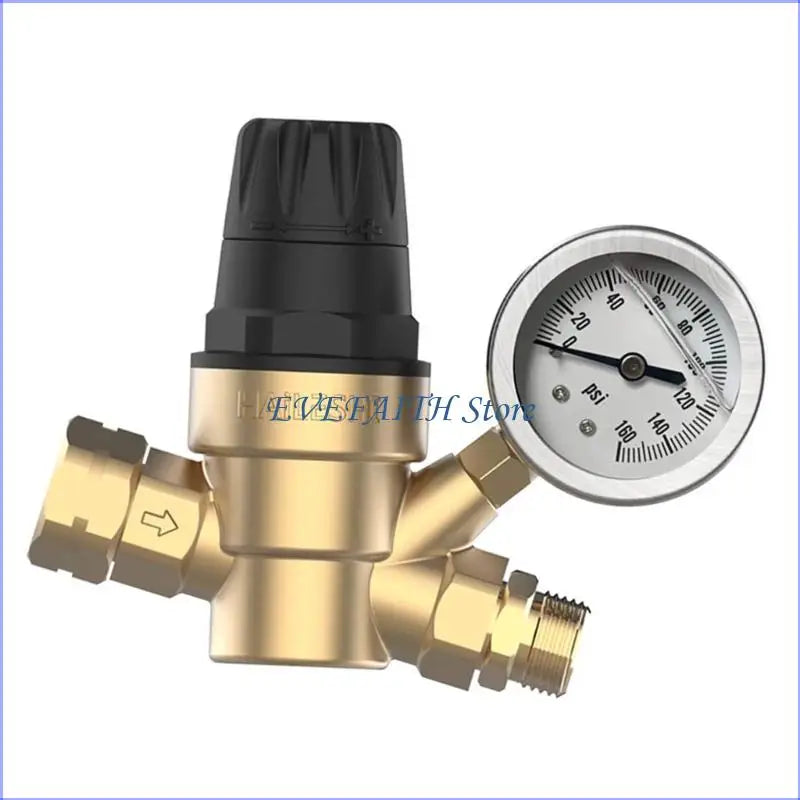 124B Heavy Duty Brass Water Pressure Reducing Valves Universal For RVs Campers