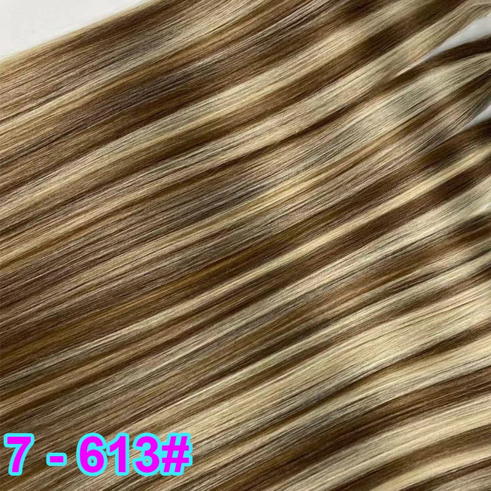 Remy Hair 1g/s 18-28 inch Real Remy Flat Tip Human Hair Extension Silky Straight Dark Brown Pre Bonded Keratin Fusion Hair