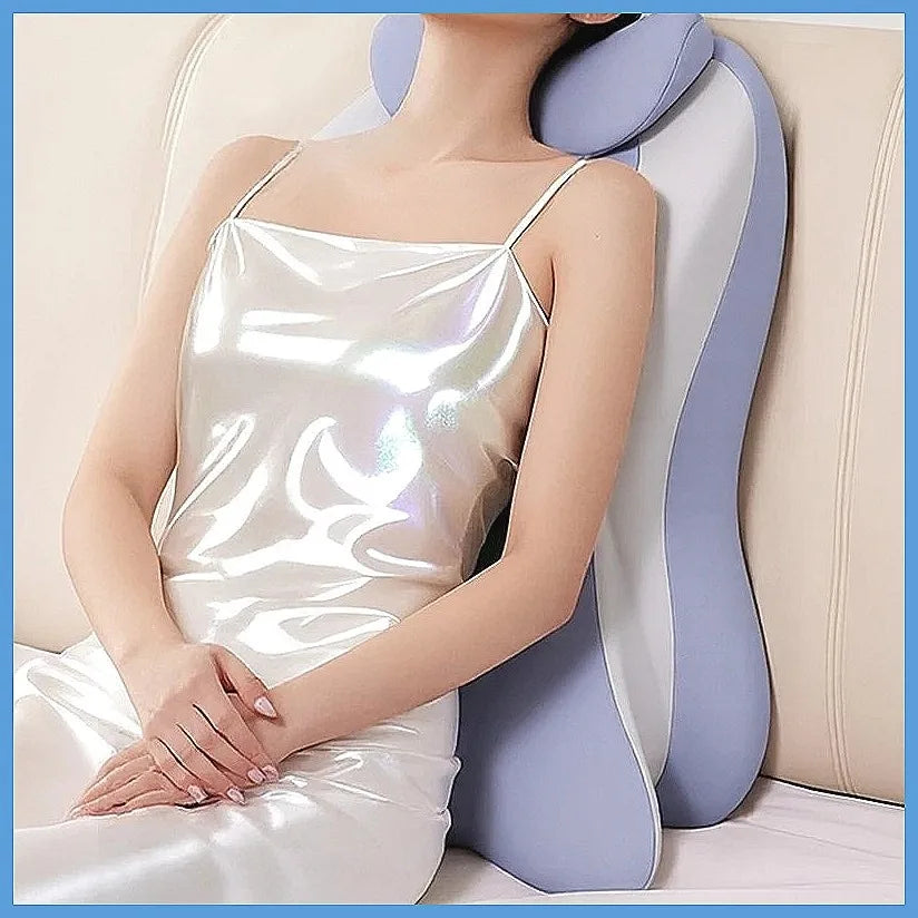Memory Foam Bed Wedge Pillow Anti Snoring Acid Reflux Relief Neck Back Leg Pain Support for Reading Sleeping Post