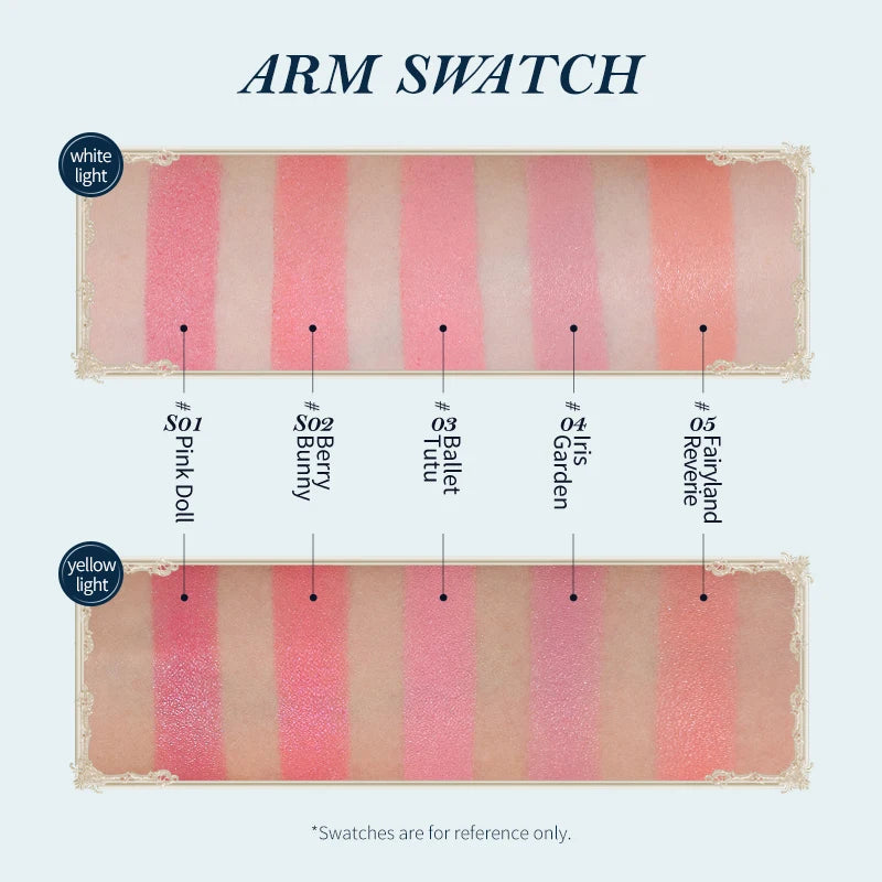 Flower Knows Bunny Garden Collection Embossed Blush