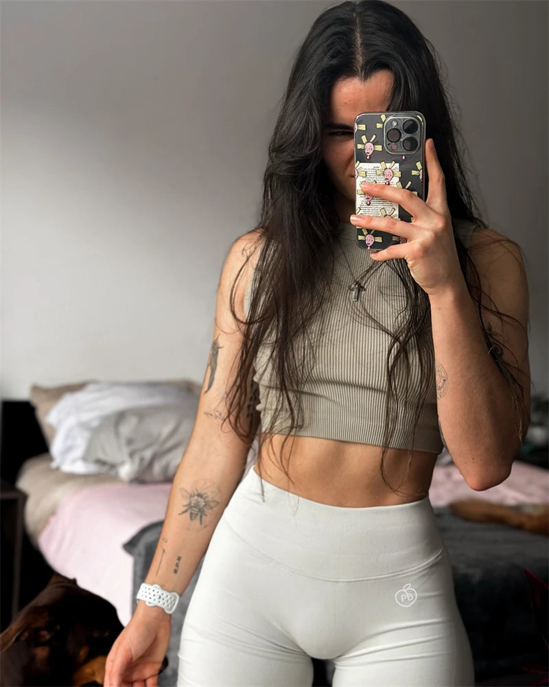 Women Bum Three Waist Sections Sports Shaping Shorts Seamless Sports Shorts For Women Cycling Jogging Fitness High Waist Push Up