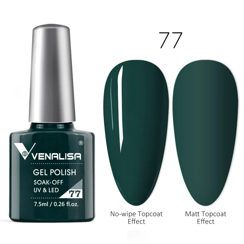 Venalisa TPO Free Earth Brown Autumn Color Collection Nail Gel Polish Soak Off UV LED Gel Varnish Gorgeous Gel Nail Manicure