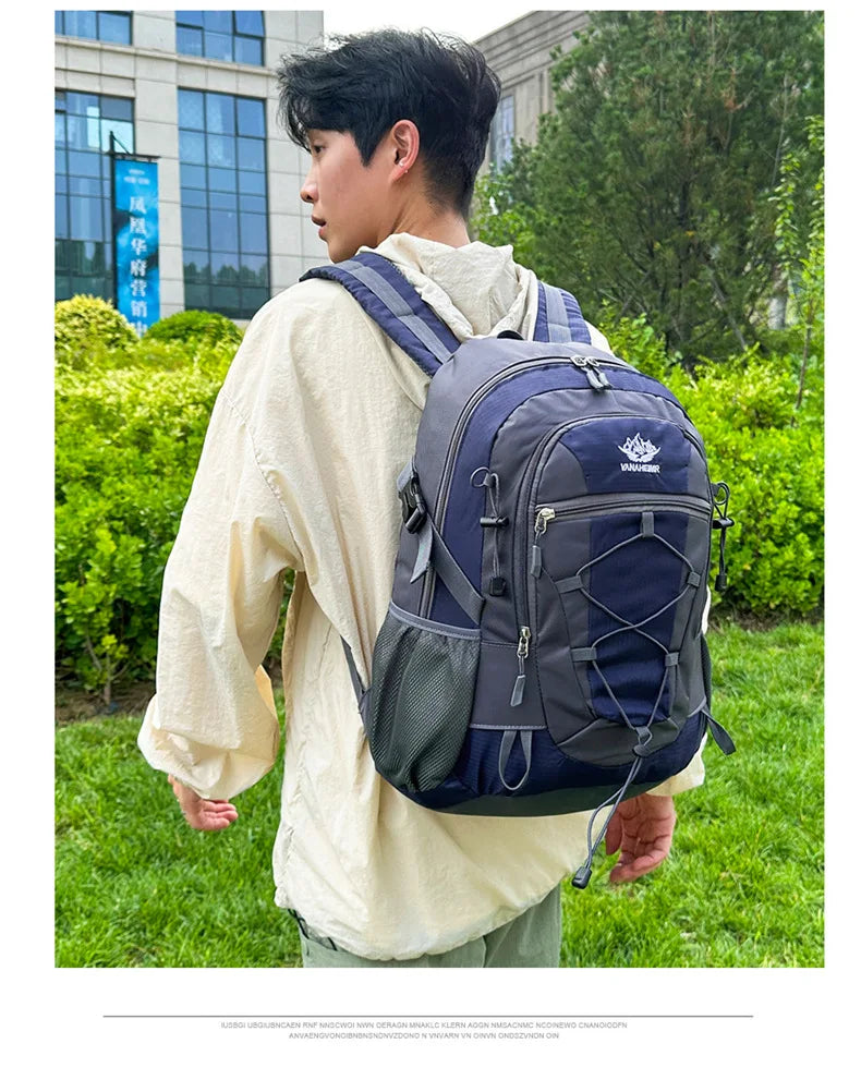 30L Lightweight Hiking Backpacks Waterproof Travel Shoulder Bags Outdoor Camping Cycling Fishing Climbing Backpack for Women Men