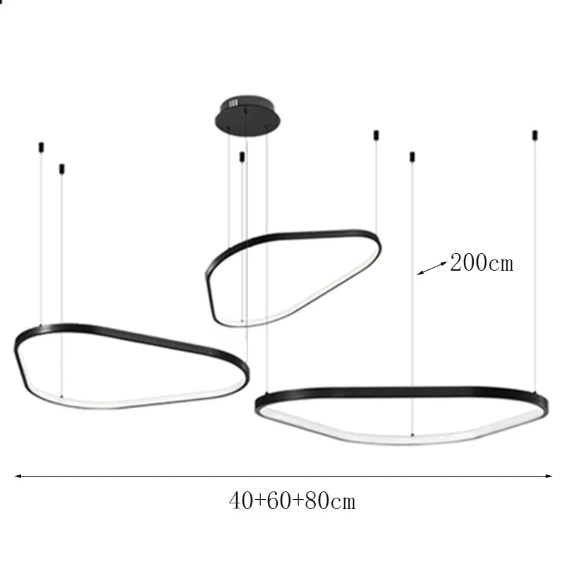 Modern Designer Chandelier Hanging Lamp Pendant Lamps for Ceiling Modern Home Decor Ornaments  Interior Lighting Pendant Lamp