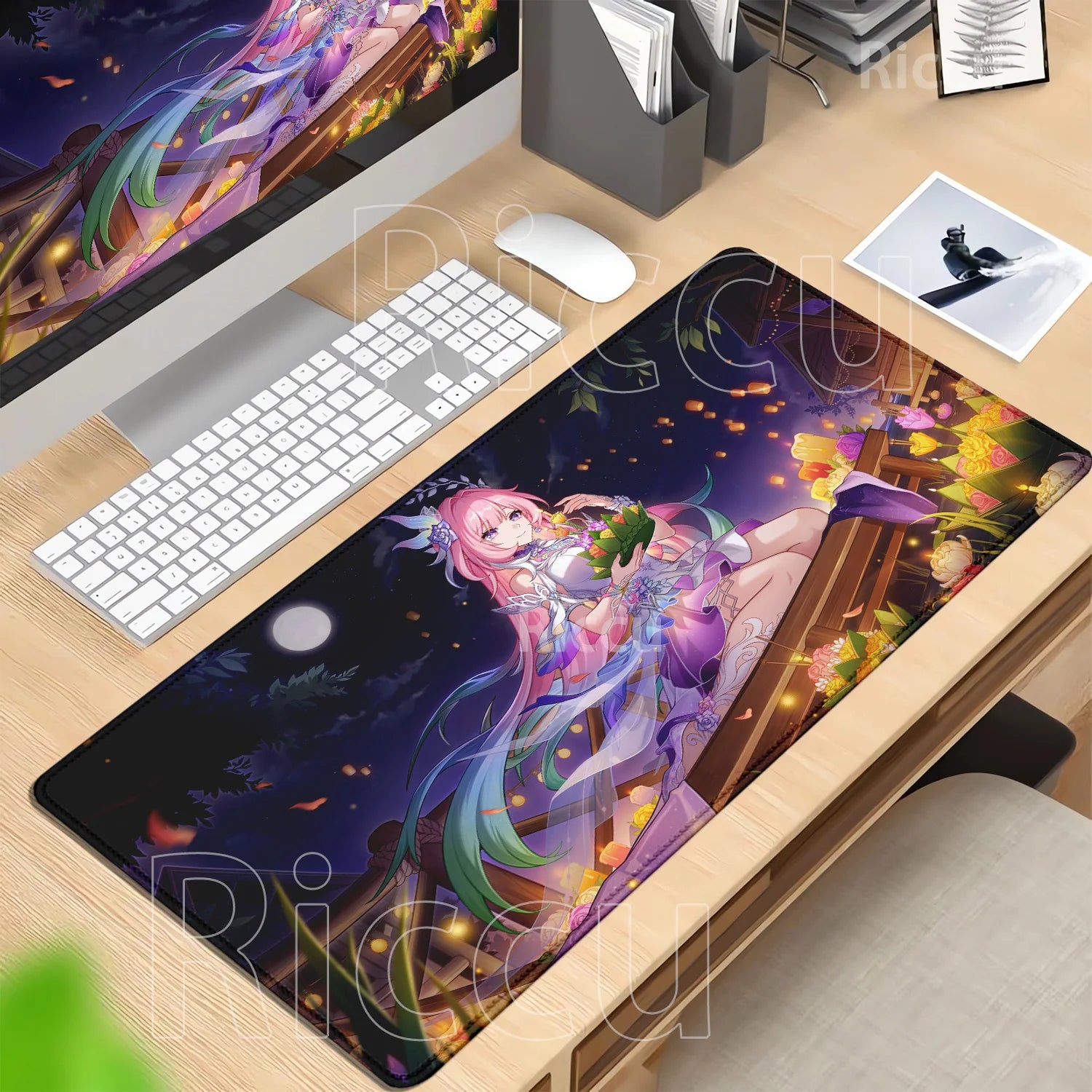Mouse Pad Honkai Star Rail Cyrene HD printing Pretty Gaming Lock Edge Large Rubber Anime kawaii Mousepad Laptop offices Desk Mat
