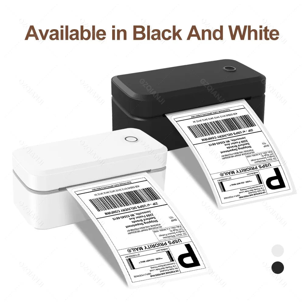 4inch 110mm Marklife X4 Bluetooth Thermal Label Printer Wireless Shipping Express Maker Compatible with iPhone Android Windows