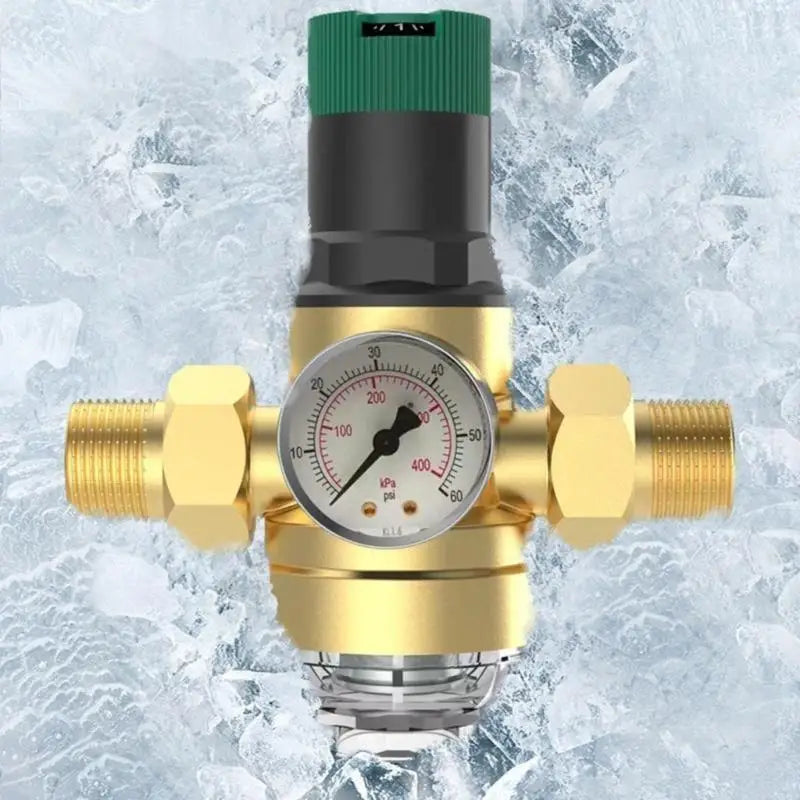 DN15/DN20 Adjustable Pressure Reducing Valves With Gauge and Screen Filter