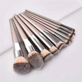 10 Makeup Brush Set Professional Foundation Concealer Powder Eyeshadow Blush Brush Blending Cosmetic Beauty Tool for Face & Eye