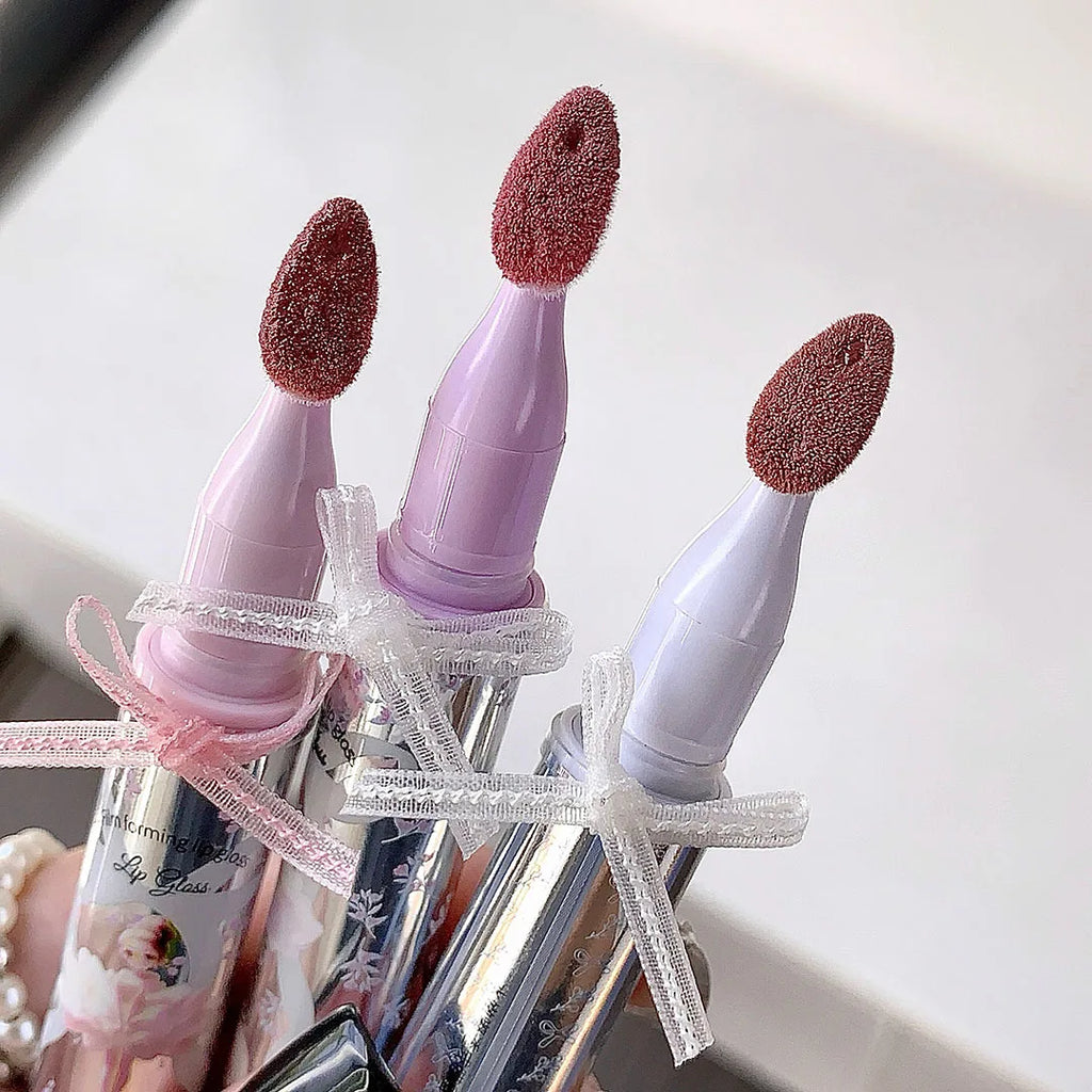 Halo-dyeing Tinted Lip Gloss Crystal Jelly Moisturizing Waterproof Mirror Water Glass Lip Gloss Transparent Color Cosmetics Gift