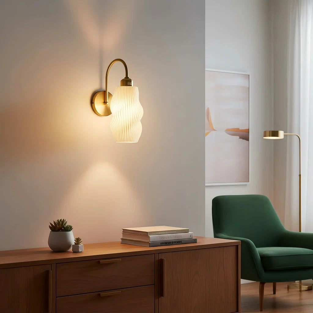LED Wall Lamp Livingroom Bedroom Modern Simple Crative Light Fixture Home Lighting PVC lampshade Modern Sconce  Wall Lamp