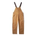 PFNW 2025 Trend Khaki Denim Overalls Men's Loose Casual Straight Oversized Cargo Jumpsuit Spring Tide Trousers Unisex 28W5639