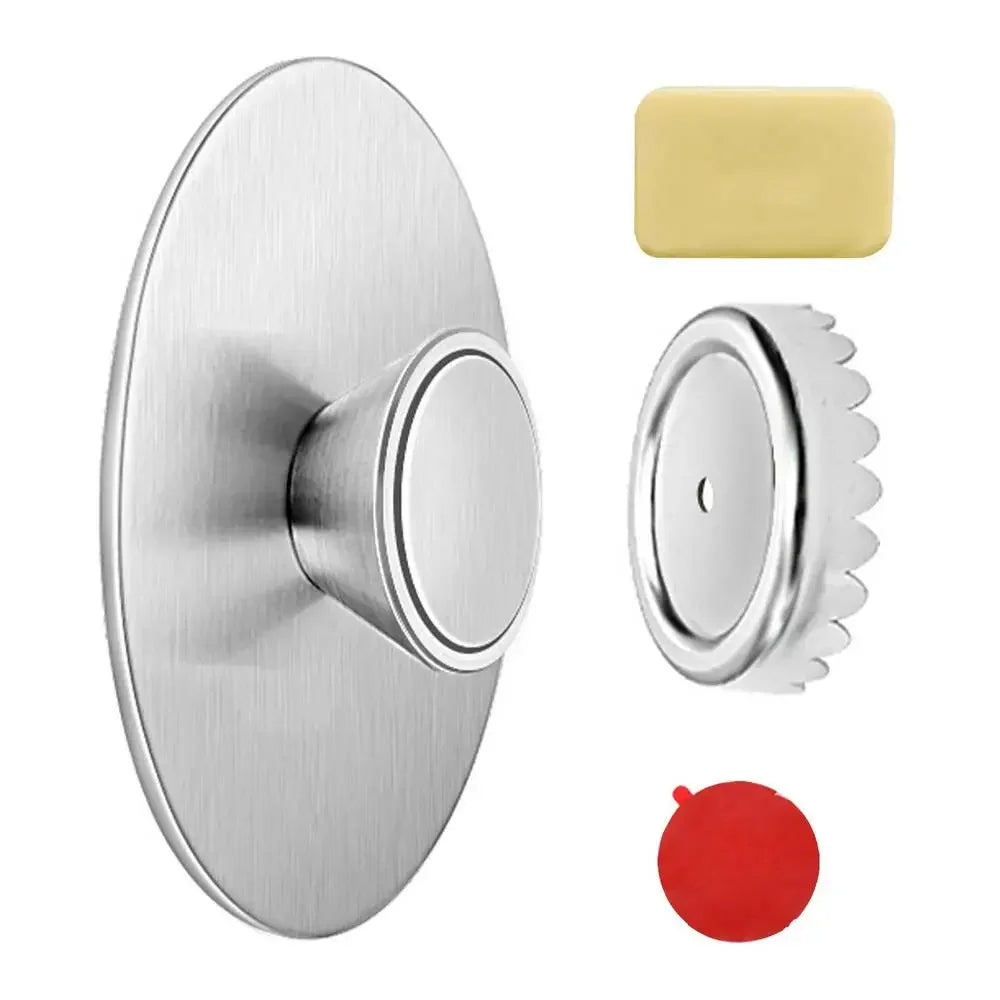 Perforation-free Wall Mounted Magnet Bathroom Magnetic Soap Holder Bathroom Universal Soap Storage Rack Soap Holder supplies
