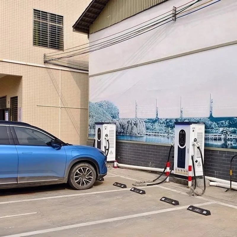 AC DC Car Charging Station 7KW 20KW Level 3 Electric Vehicle DC Fast EV Charger Home Charging Wallbox Post