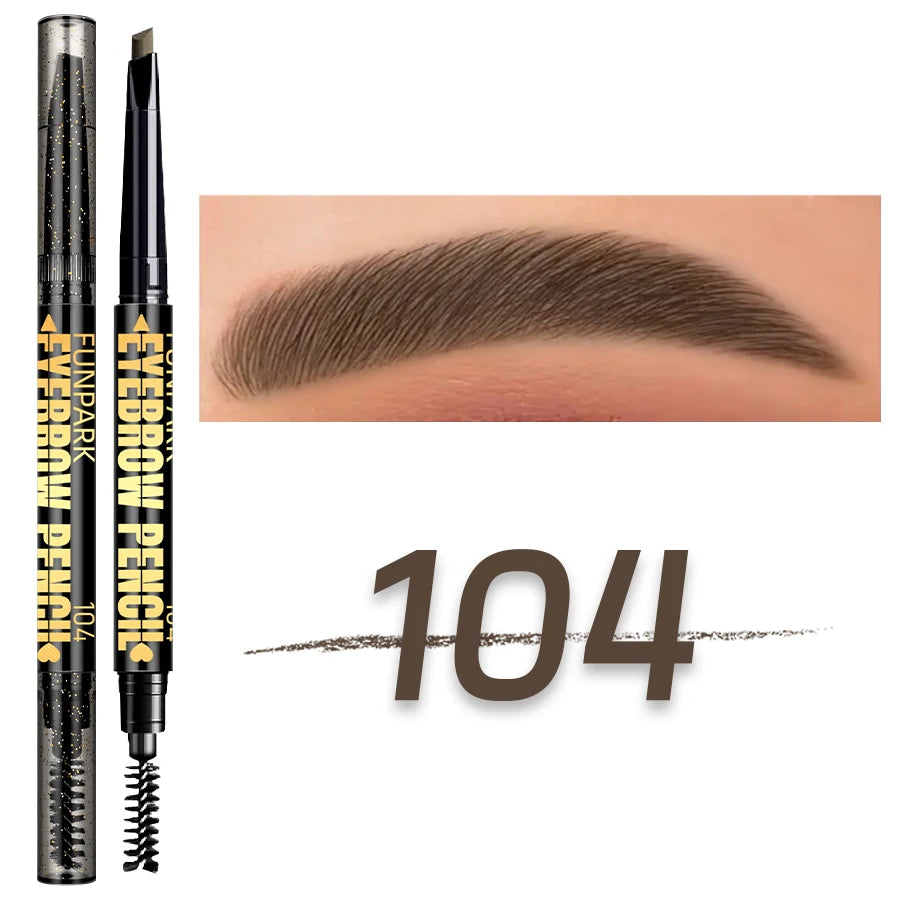 Double-head Eyebrow Pencil High Pigment Non-fading Waterproof Durable 5 Color Byebrow Pen Eye Makeup For Women Cosmetics