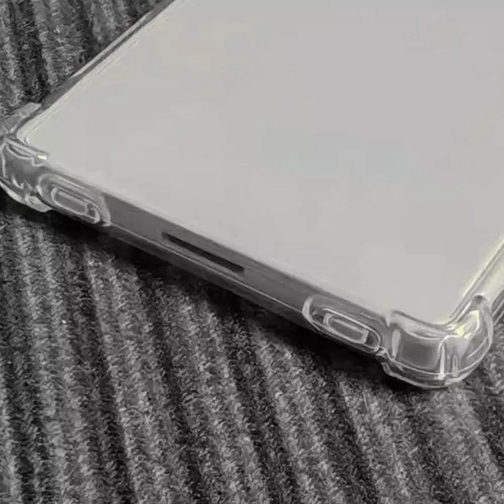For XTEINK X3 E-Book Transparent TPU Case Full Coverage Airbag Shockproof Protective Cover Anti-Scratch Anti-Drop Soft Shell
