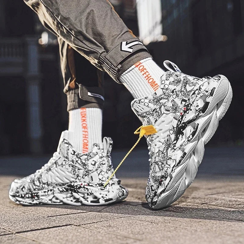 2024 New Basketball Shoes Men Anti Slip Basketball Sneakers Training Walking Shoes Men Light Weight Sport Sneakers Plus size 46