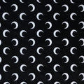 Summer Women Color Block Sports Shorts Ice Silk Moon Print High Street Casual Shorts Elastic Waist Slim Fit