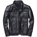Men's Cycling Jacket Retro Casual Loose  Outdoor Cycling Hiking Camping Travel Home Workwear Men's Motorcycle Leather Jacket