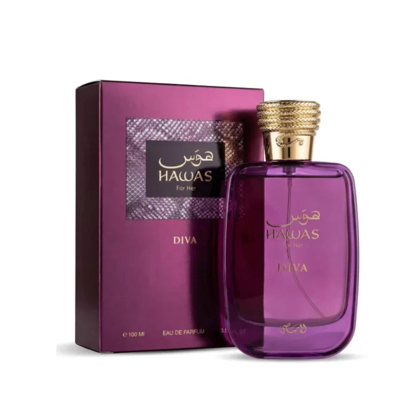 Rasasi Hawas for Him Men's Eau De Parfum – Middle Eastern Fragrance | Hawas Ice | Hawas Elixir Women's Perfume
