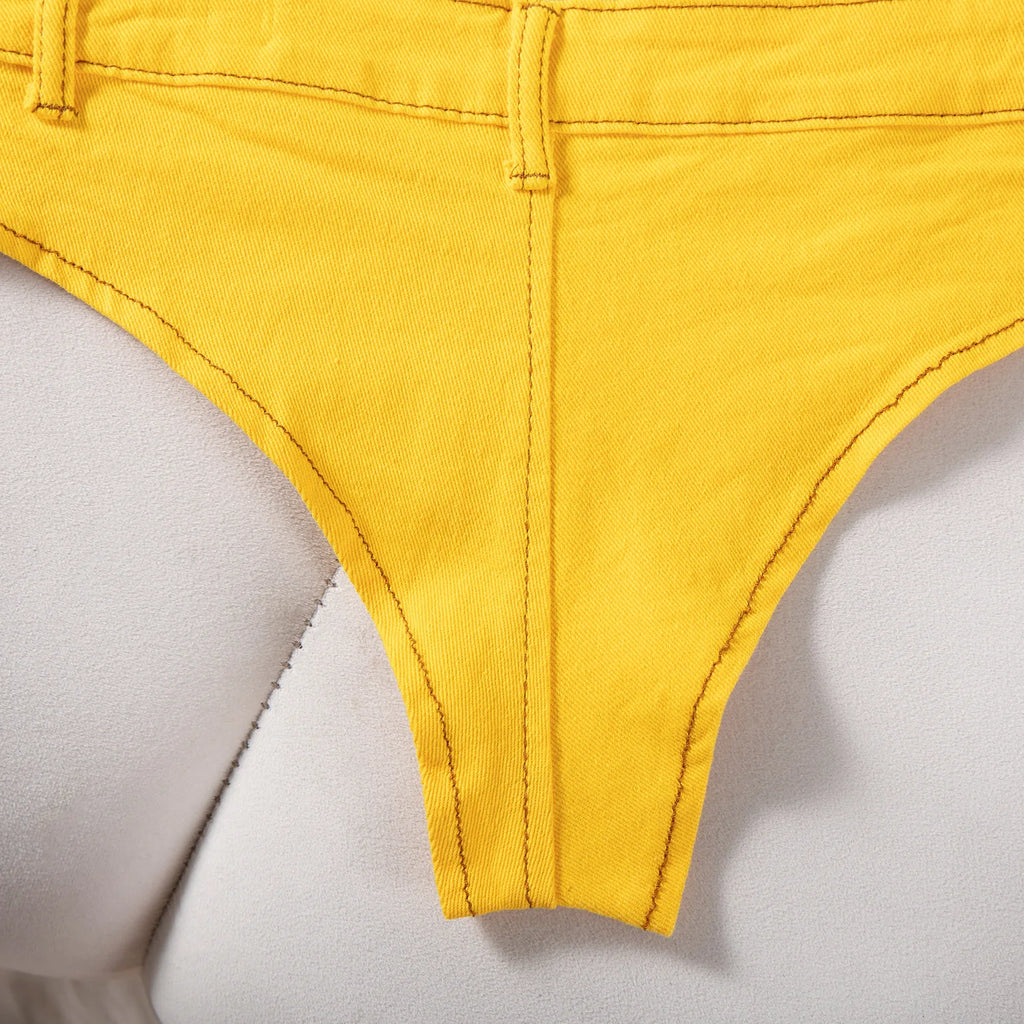 Sexy Low Waist Mini Denim Shorts Women Summer Beach Short Pants Jeans Woman Fashion Womens Club Party Jean Micro Shorts LTMW