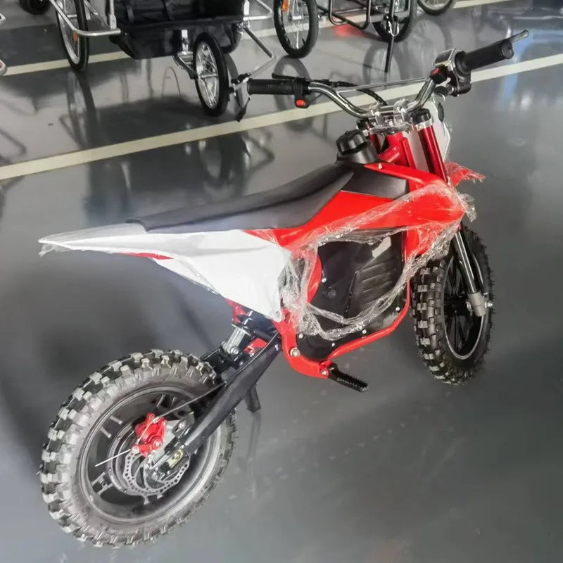 500W Dirtbike Children's Sports Mountain Racing Light and Small Children 36V Mini Electric Motocross Bike