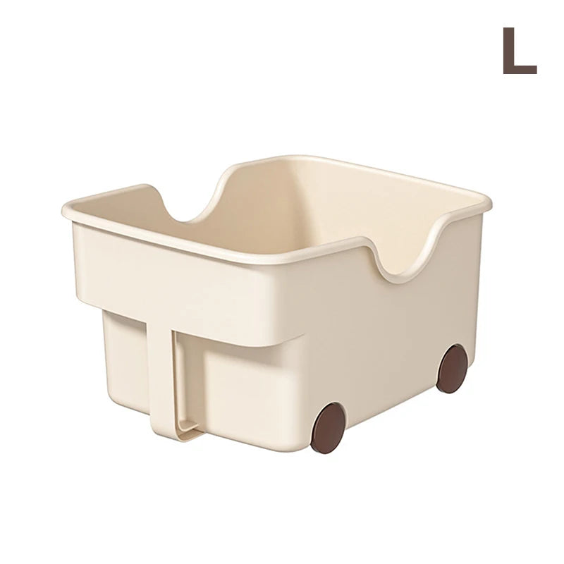 【N】Kitchen Sundries Storage Case With Wheels Seasoning Bottle Jar Storage Container Kitchen Closet Organizer