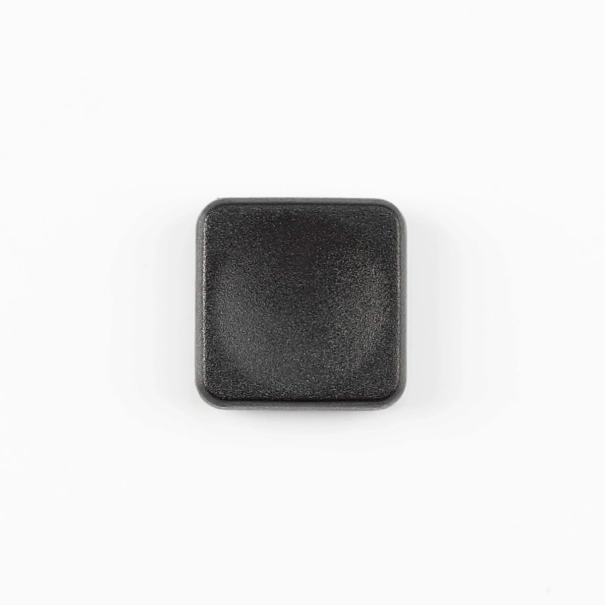 YMDK Square Round 1u Low Profile Blank Black White Keycaps PBT Material DIY for 1350 Switches Mechanical Keyboard