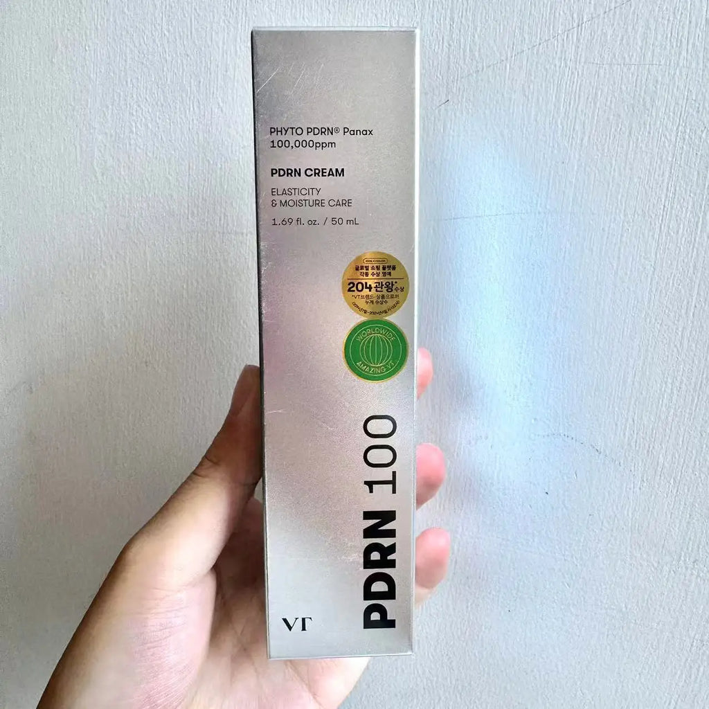 Korean Vtt PDRN100 Salmon Essence Moisturizing Firming Cream Brighten The Complexion and Improve Pores Beauty Skincare Products