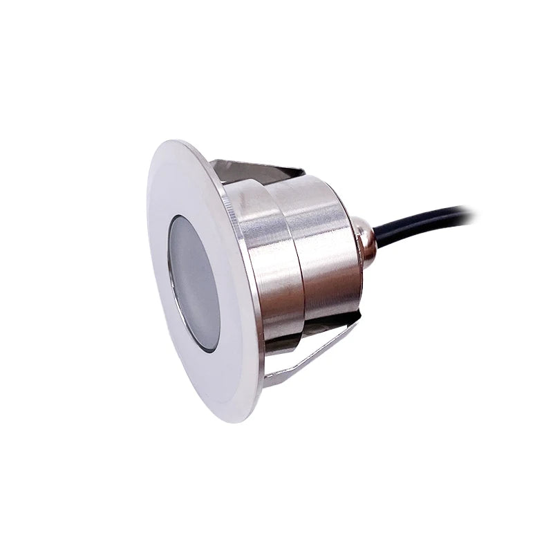 1W 2W 3W Waterproof Led Underground Light Terrace Spot DC12V 24V Rgb Garden Decoration Dimmable Built-in Floor Deck Lamp IP68