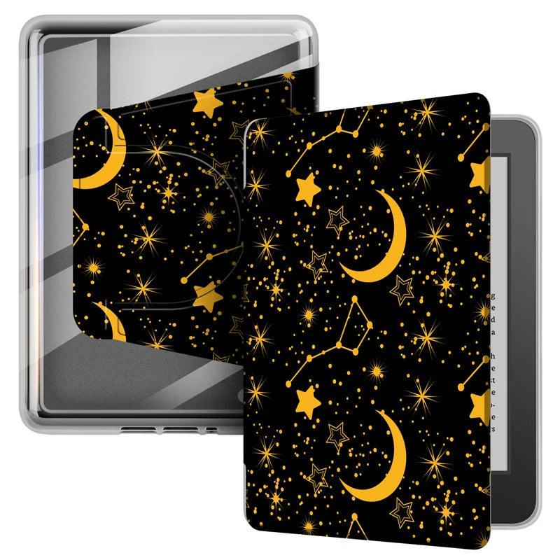 For Kindle 11th Generation Case 2024 RS23CV 360° Rotatable Magnetic Detachable Acrylic Case For Kindle 11th Gen C2V2L3 6" Funda