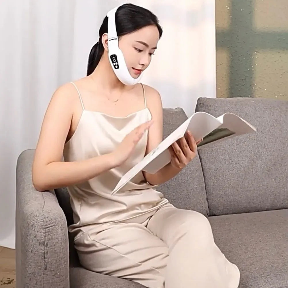 Electric V Face Lifting Machine Micro-current Tightening Facial Lifting Device Beauty Device Vibration Massager