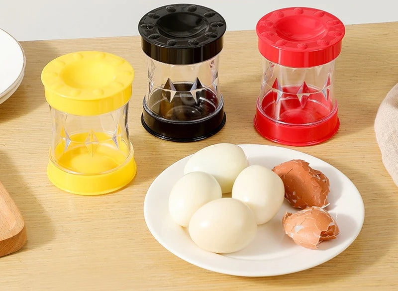 1PC Egg Peeler Hand Crank Egg Shell Remover Kitchen Gadgets Boiled Eggs Eggshell Separator Peeler Cooking Accessories