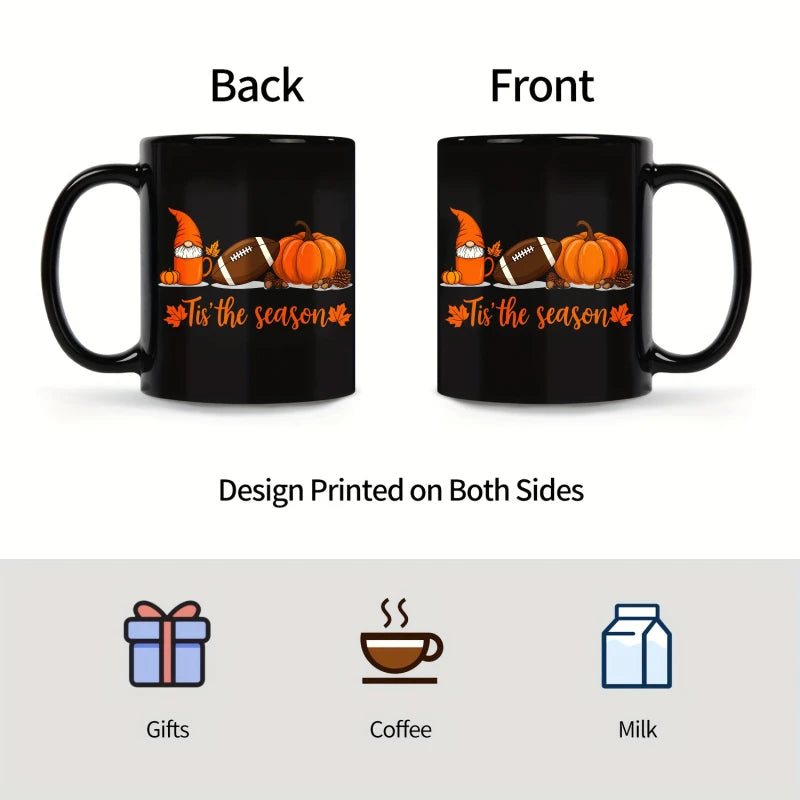 American flag coffee cup, black American flag design, suitable for patriotic activities and daily use