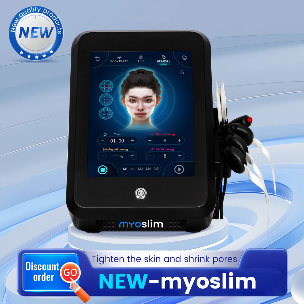 Professional EMS Face Lifting Machine Face Sculpting EMS Wrinkle Removal RF Skin Tightening Stimulator