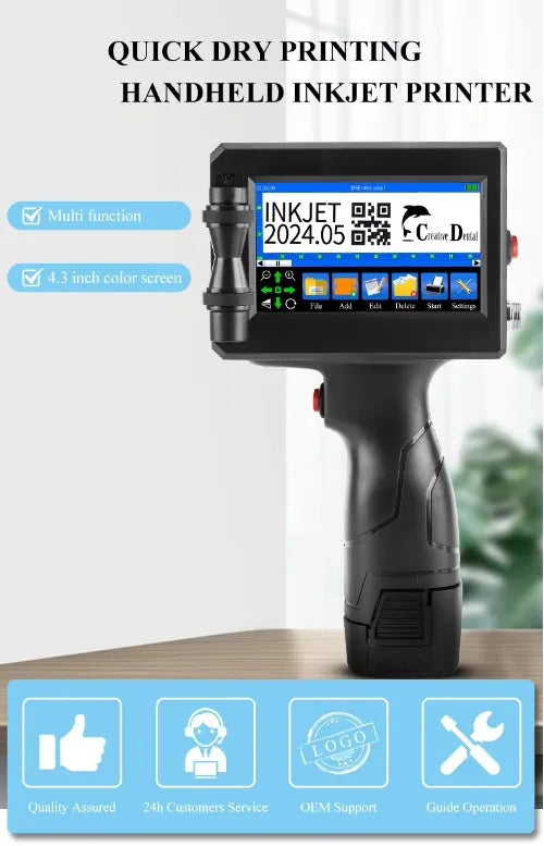 Wholesale‑Price Portable Handheld Inkjet Printer Easy‑Operation New for Numbering Date Coding Labels Cards