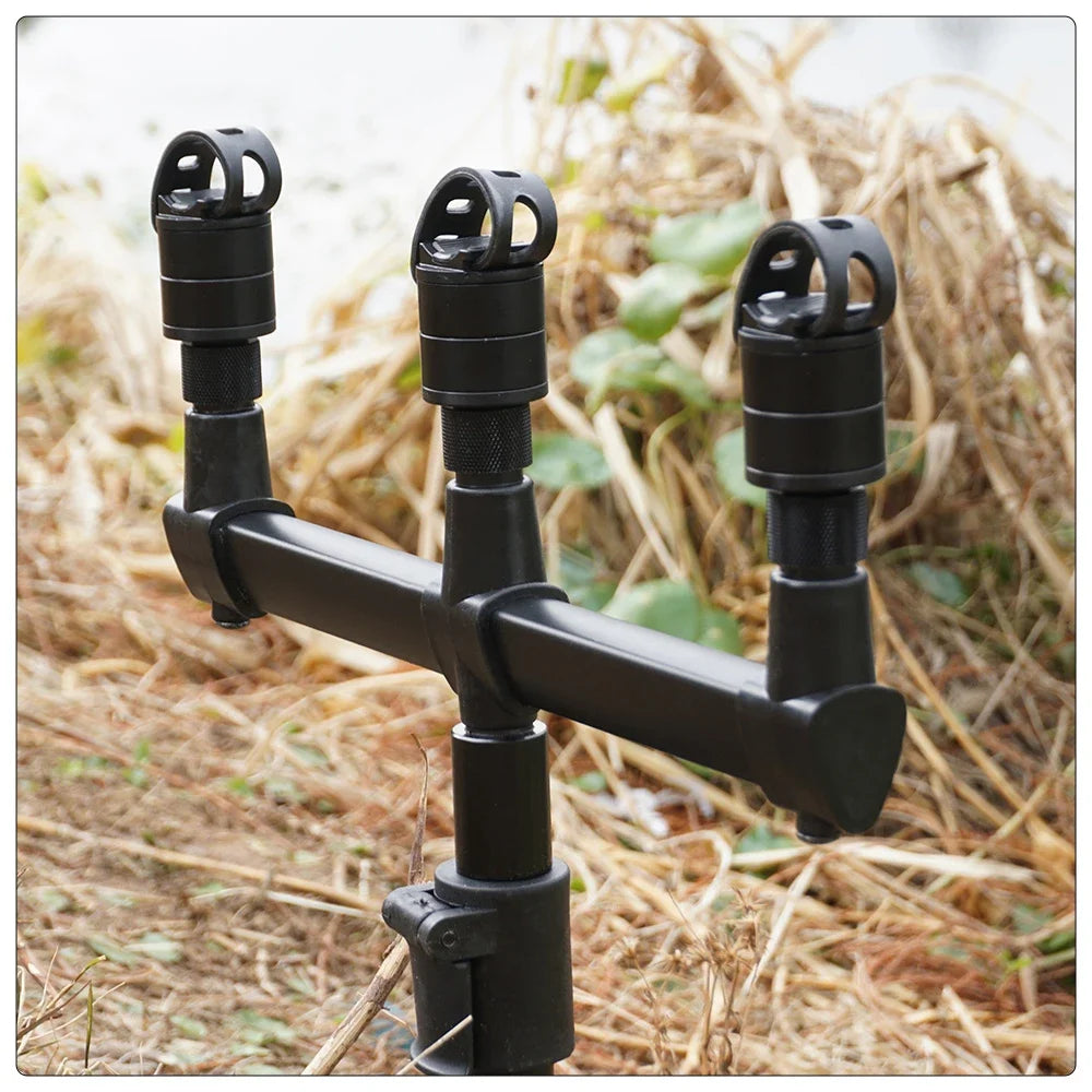 Hirisi Quick-Release Magnetic Carp Rod Holder Rest with Secure Pod – Strap-On Rod Mount, Durable Fishing Tools Accessories AC600